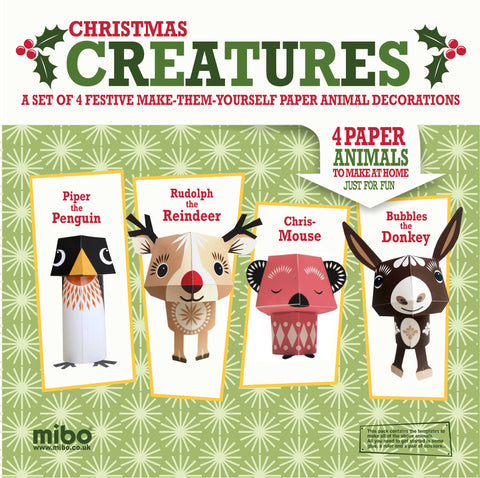 Paper Animals - Christmas Creatures