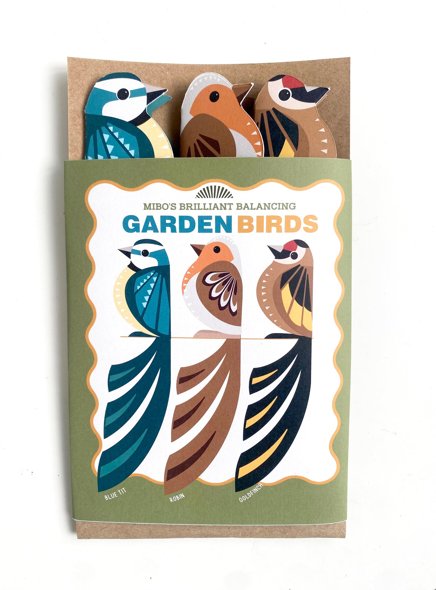 Mibo's Balancing Garden Birds