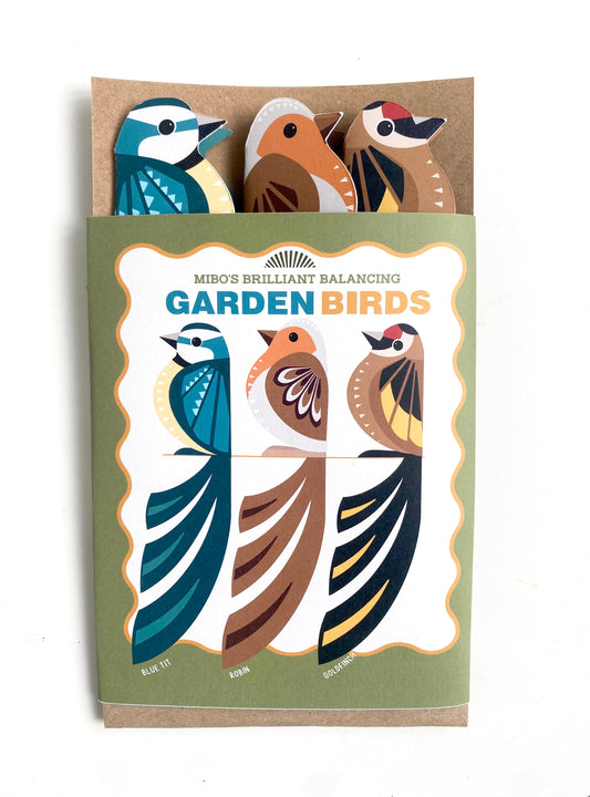 Mibo's Balancing Garden Birds